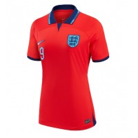 Camisa de time de futebol Inglaterra Harry Kane #9 Replicas 2º Equipamento Feminina Mundo 2022 Manga Curta